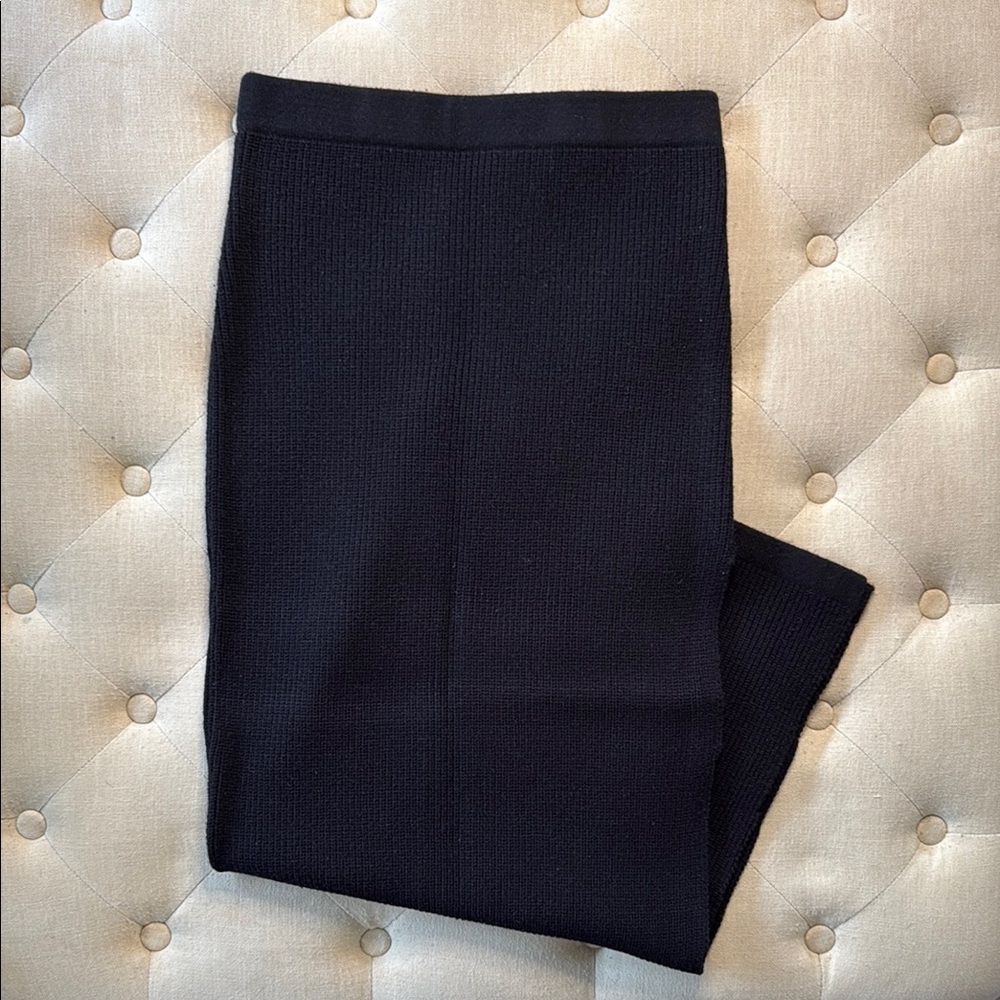 Classic Black Knit Pants